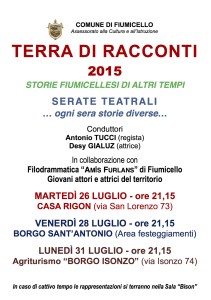 TERRA DI RACCONTI 2015...